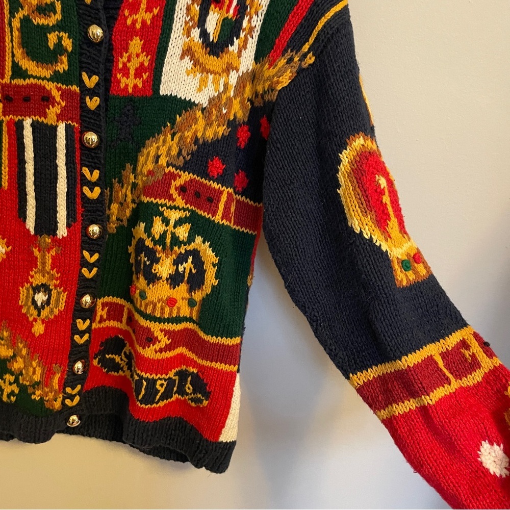 Vintage The Eagle's Eye Cardigan S View 3